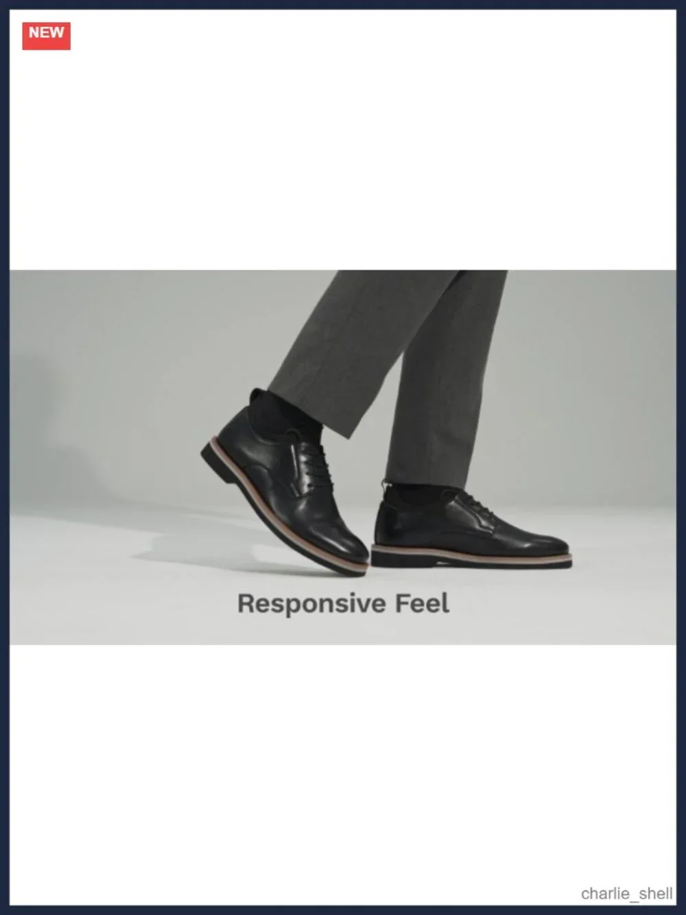 Men's Faux Leather Lace-Up Oxford Dress Shoes Business Casual